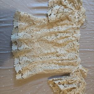 H&M Conscious Collection, Elegant Top, White